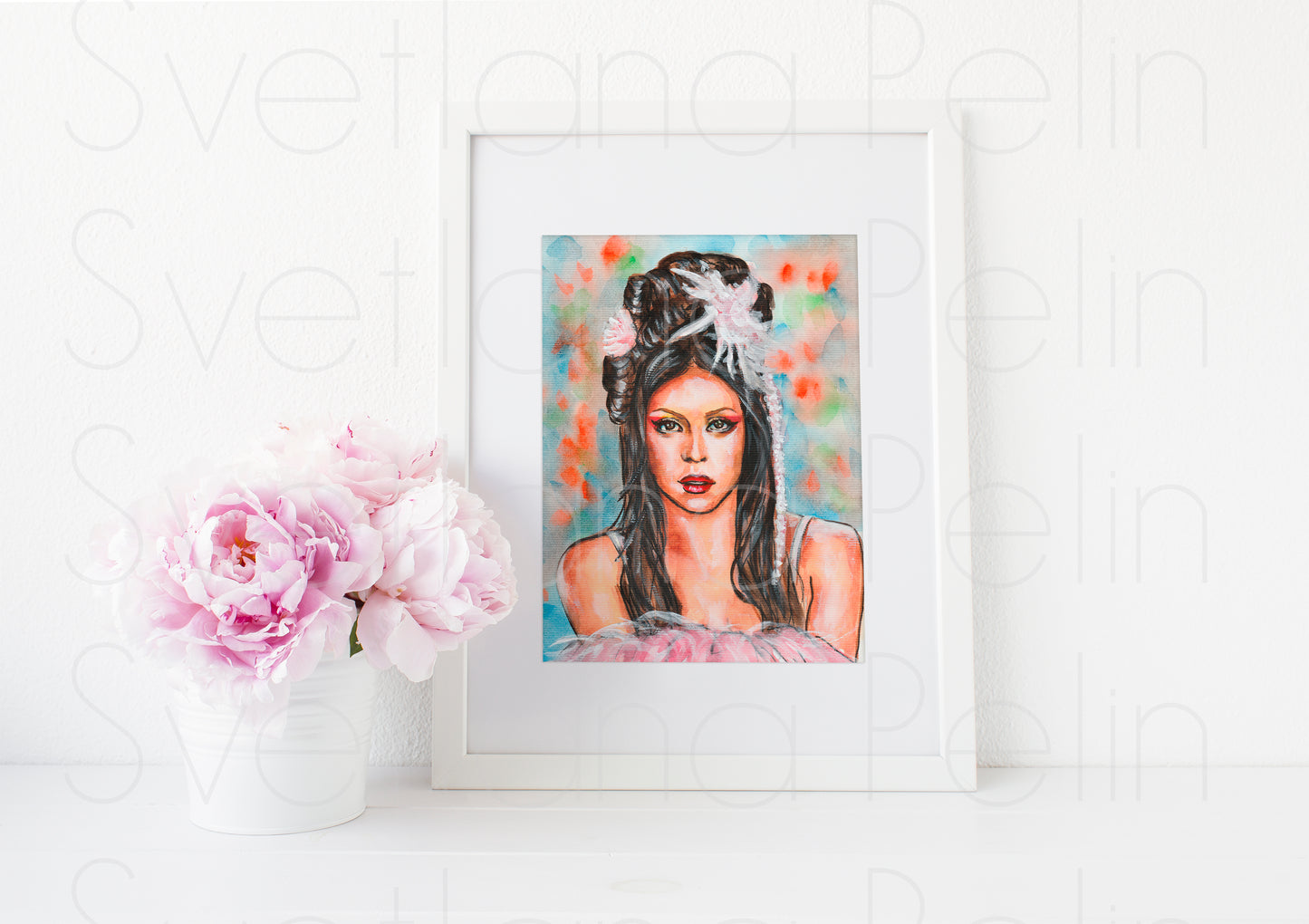 Shakira, ART PRINT Signed by Artist