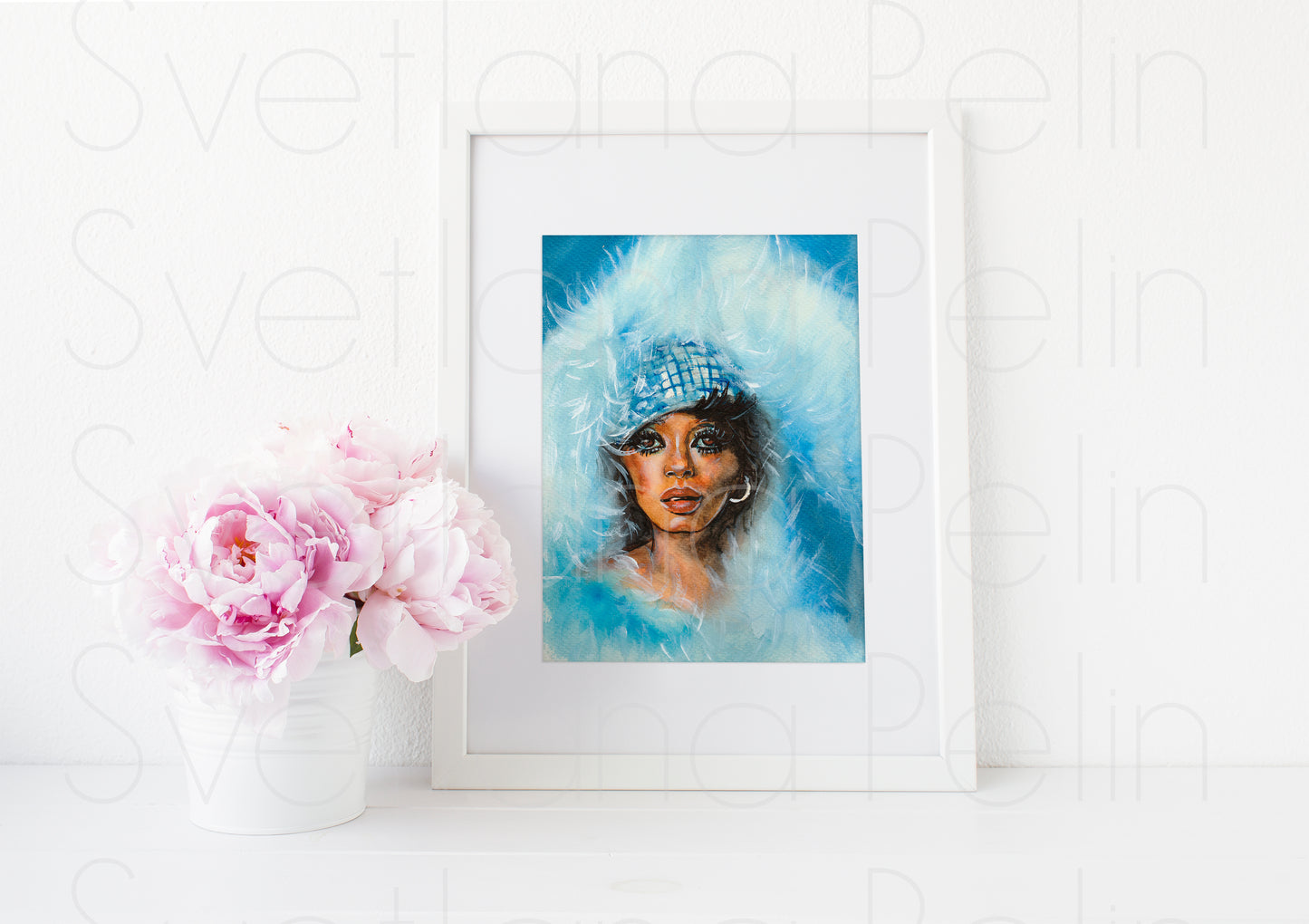 Diana Ross, ART PRINT Signed by Artist