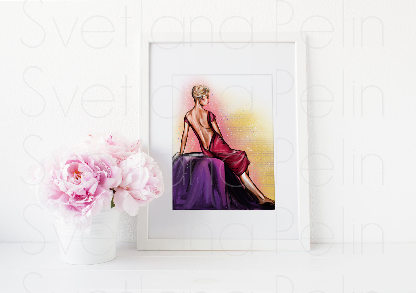 Brigitte Bardot, ART PRINT Signed by Artist