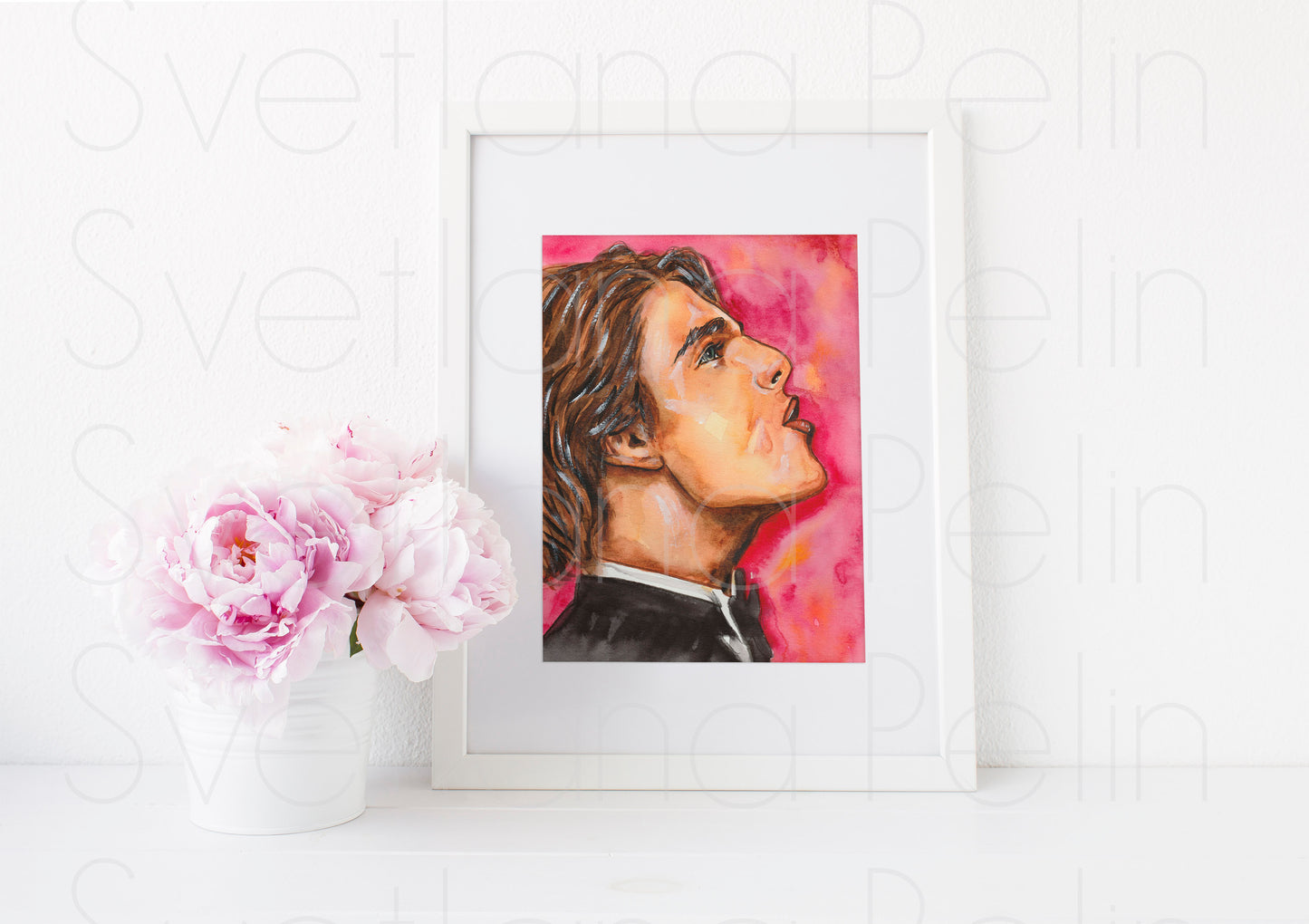 Tom Cruise, ART PRINT Signed by Artist