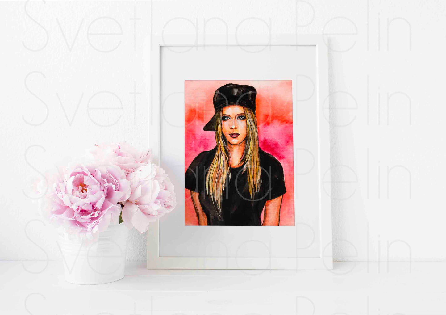 Avril Lavigne, ART PRINT Signed by Artist