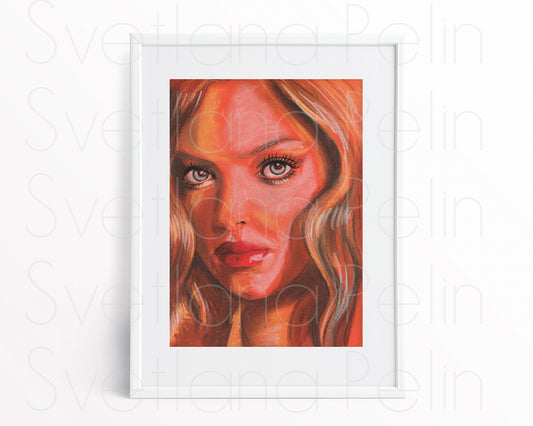 Amanda Seyfried, Printable Art, INSTANT DOWNLOAD