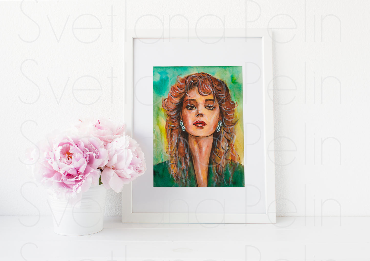 Sandra, ART PRINT Signed by Artist