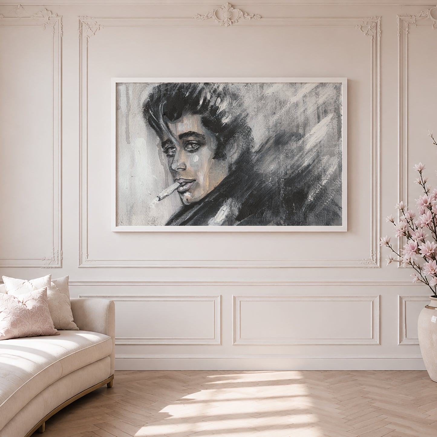 John Travolta as Danny Zuko in Grease | Framed Fine Art Print