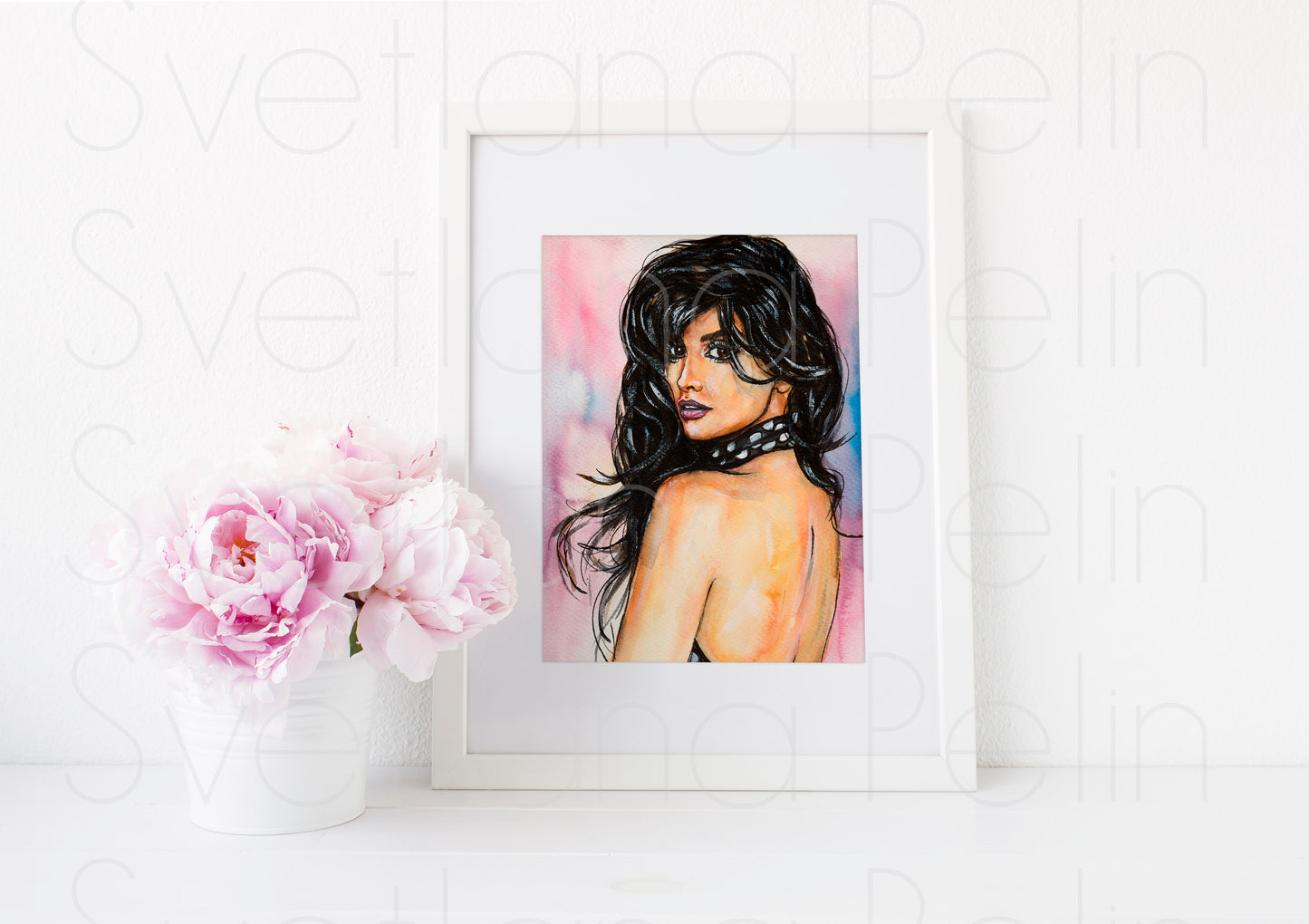 Penelope Cruz, ART PRINT Signed by Artist