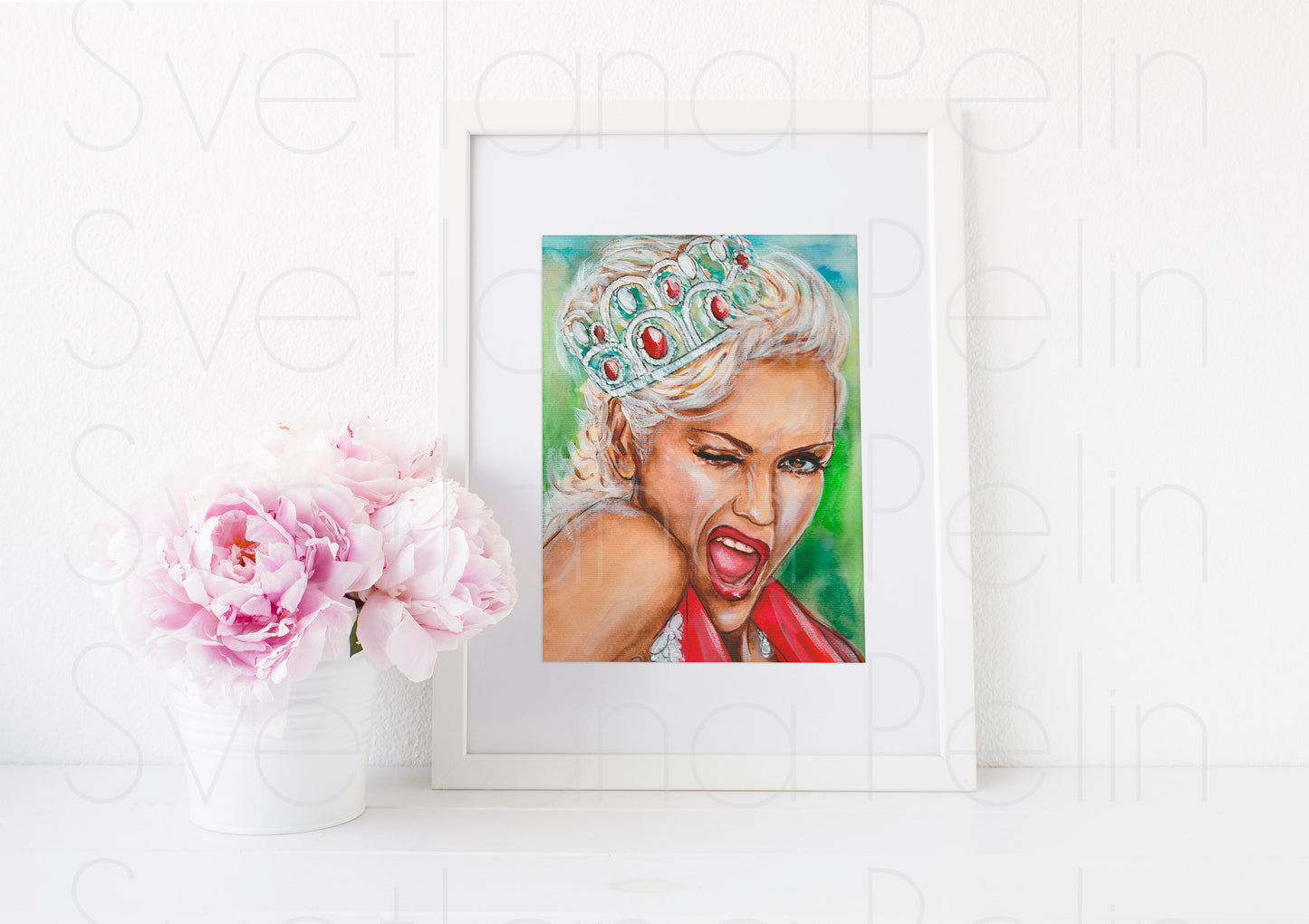 Gwen, ART PRINT Signed by Artist