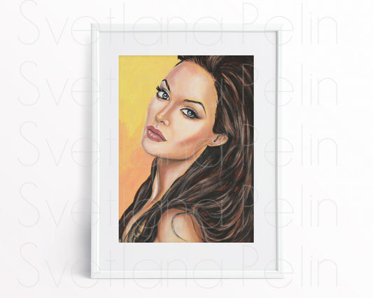 Angelina Jolie, Printable Art, INSTANT DOWNLOAD