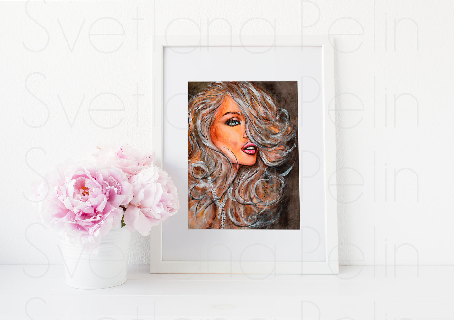 Rosie Huntington-Whiteley, ART PRINT Signed by Artist