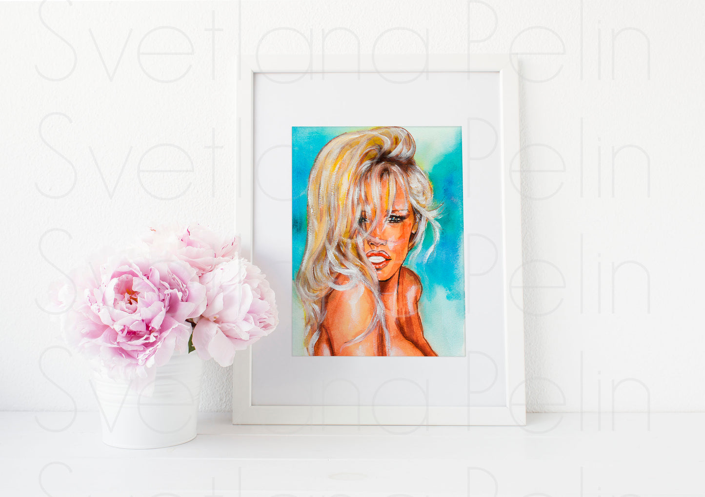 Pamela Anderson, ART PRINT Signed by Artist
