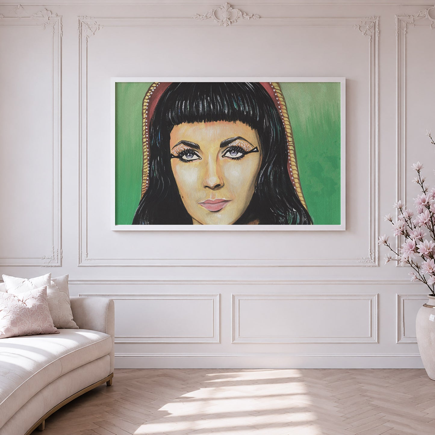 Elizabeth Taylor as Cleopatra | Framed Fine Art Print