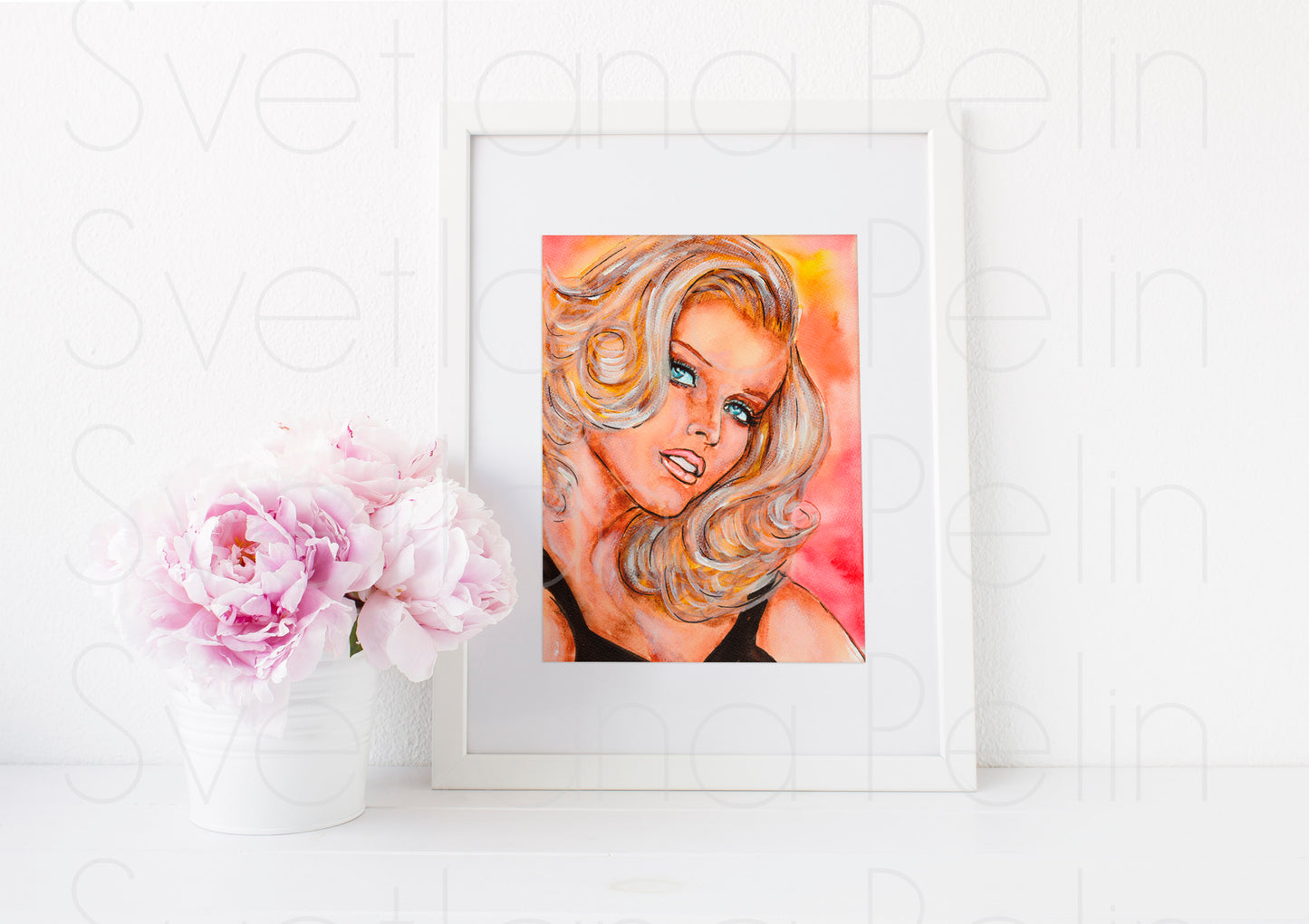 Anna Nicole, ART PRINT Signed by Artist