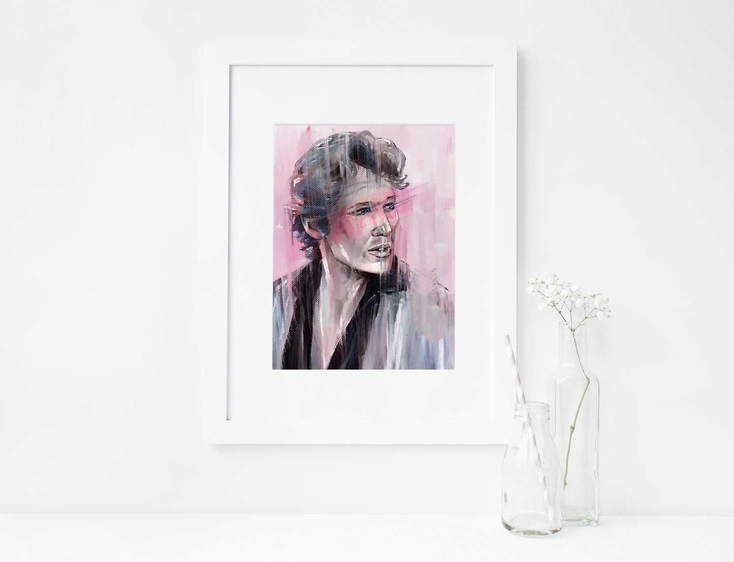 Richard Gere, ART PRINT Signed by Artist