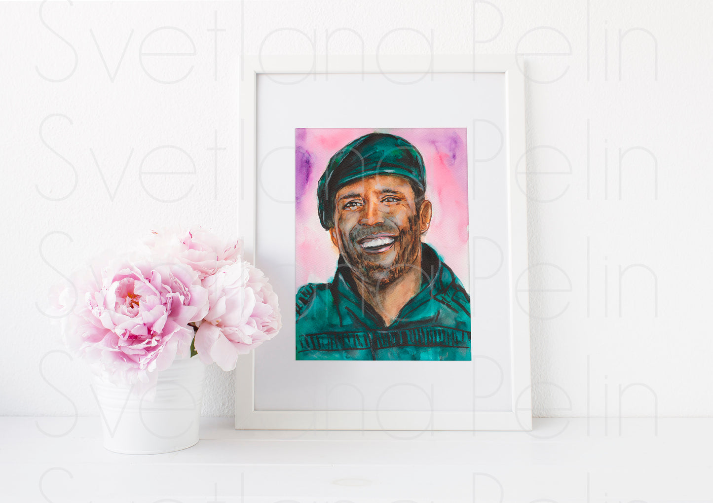 Jason Statham, ART PRINT Signed by Artist