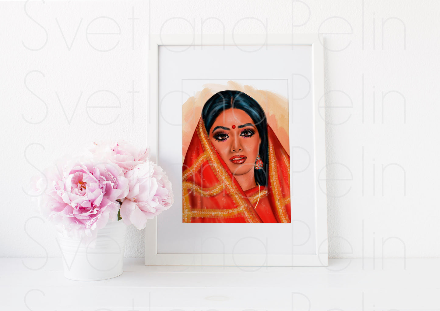 Sridevi, ART PRINT Signed by Artist