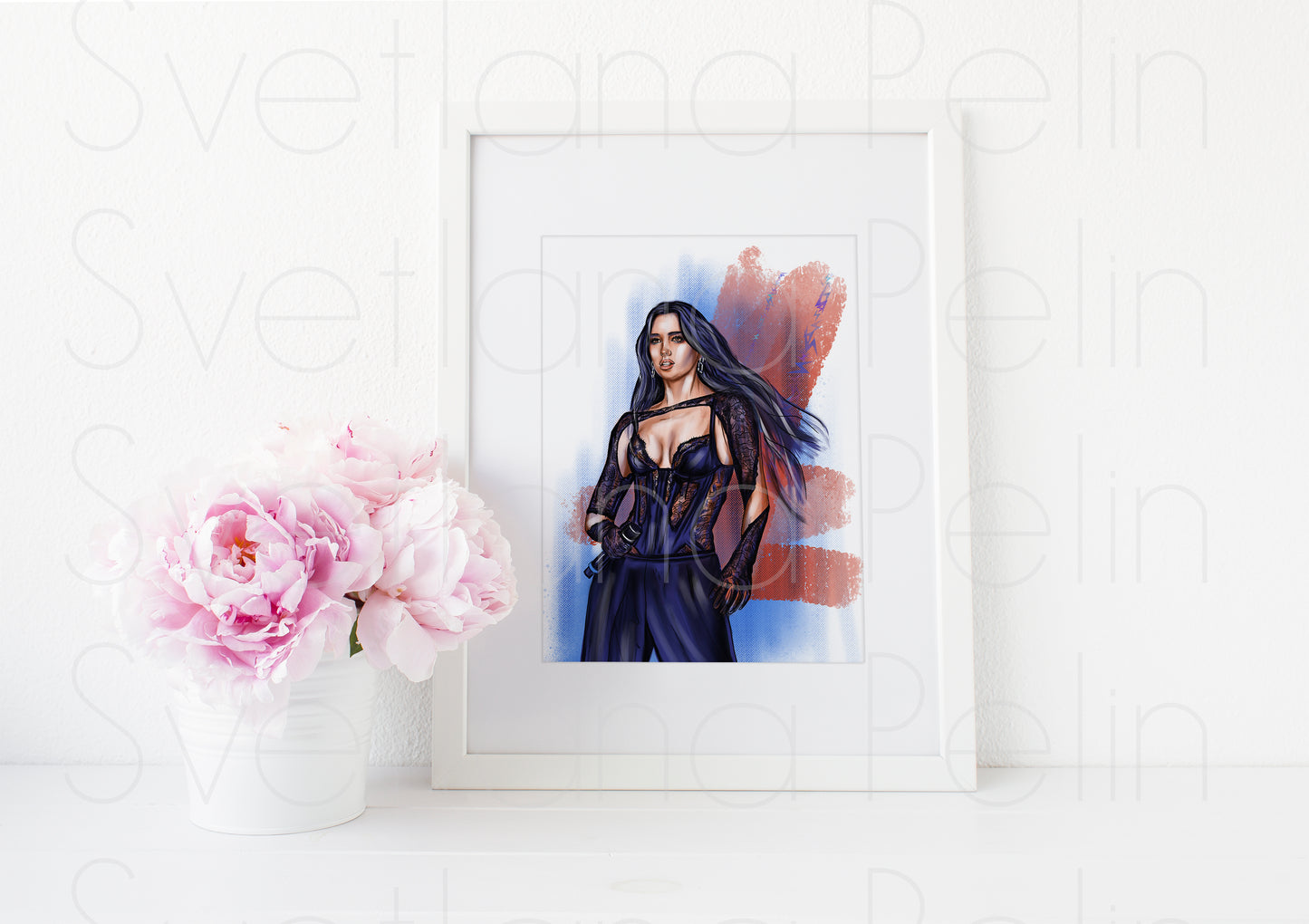 Dua , ART PRINT Signed by Artist