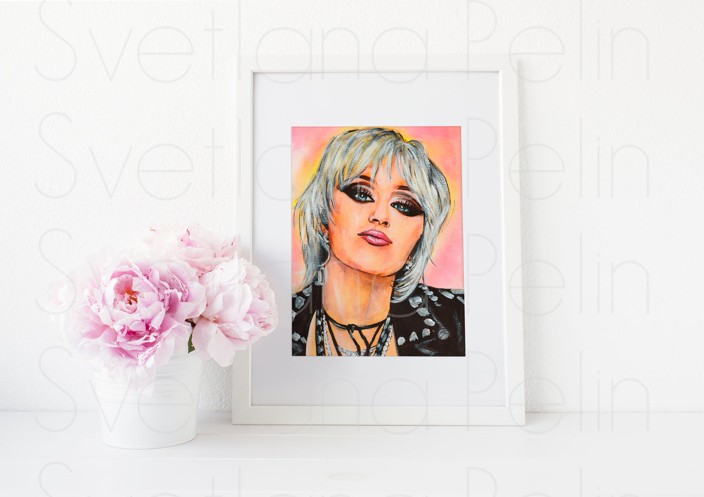 Miley, ART PRINT Signed by Artist