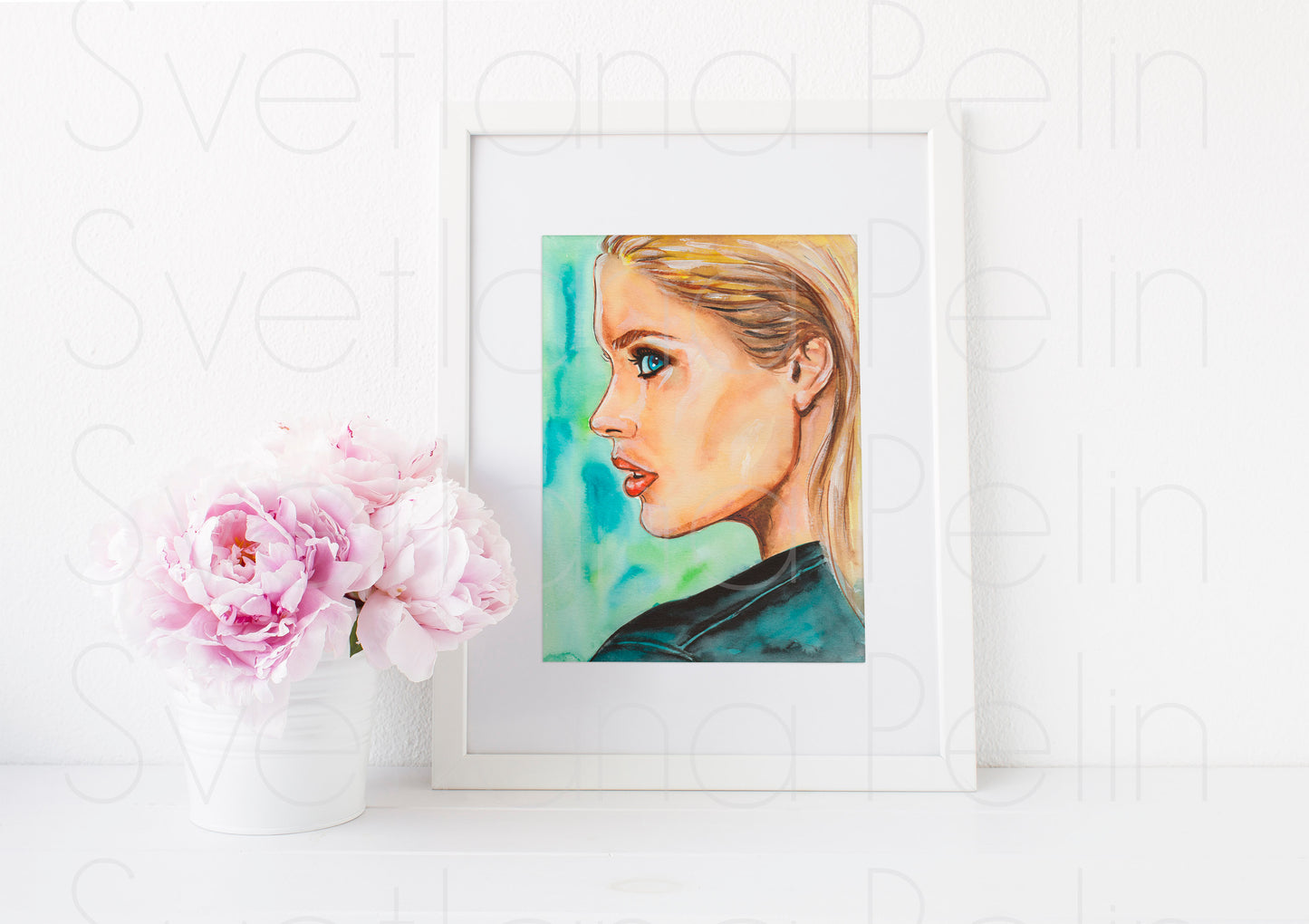 Doutzen Kroes, ART PRINT Signed by Artist