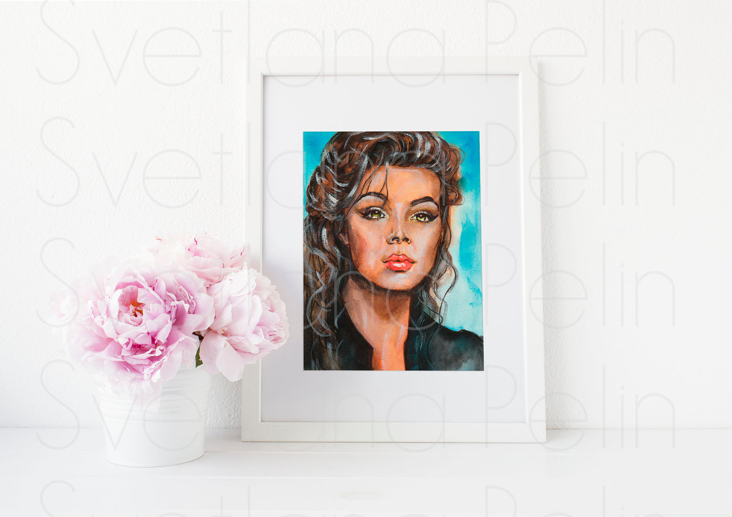 Sandra, ART PRINT Signed by Artist