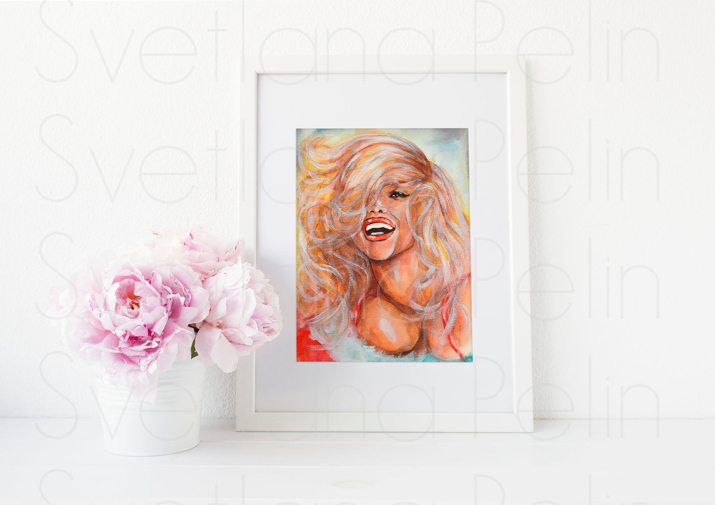 Anna Nicole, ART PRINT Signed by Artist