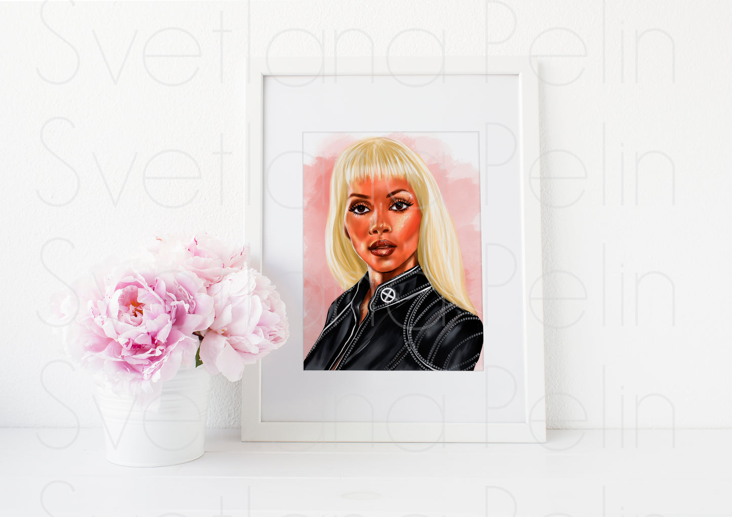 Halle Berry, ART PRINT Signed by Artist
