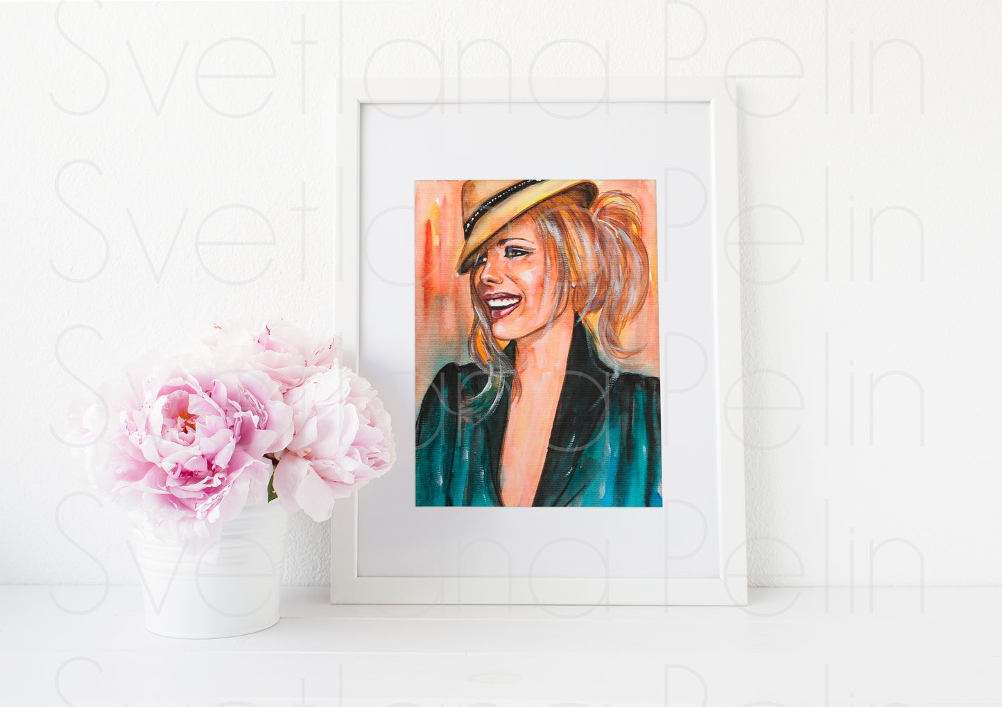 Kate Beckinsale, ART PRINT Signed by Artist