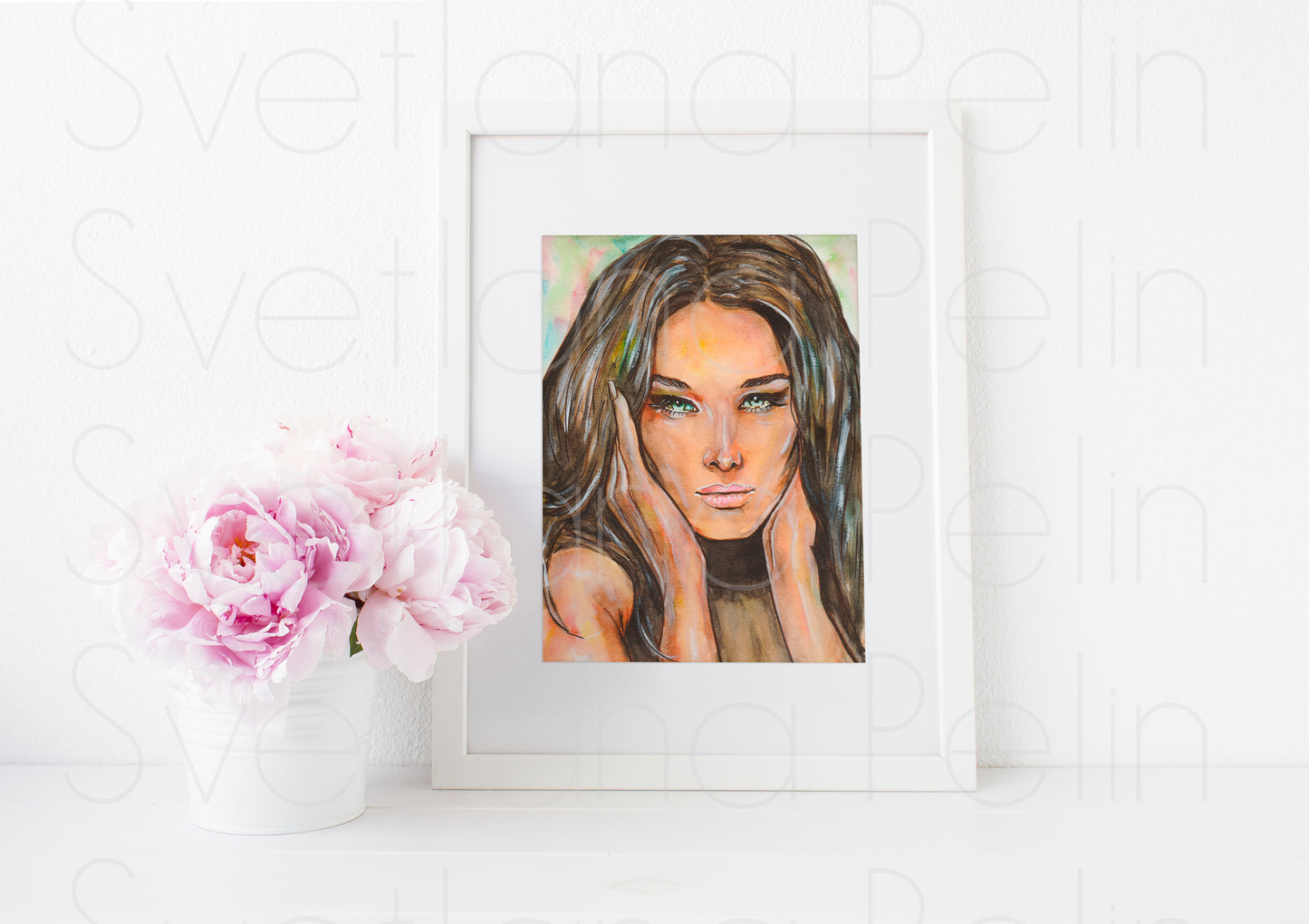 Carla, CBS, ART PRINT Signed by Artist