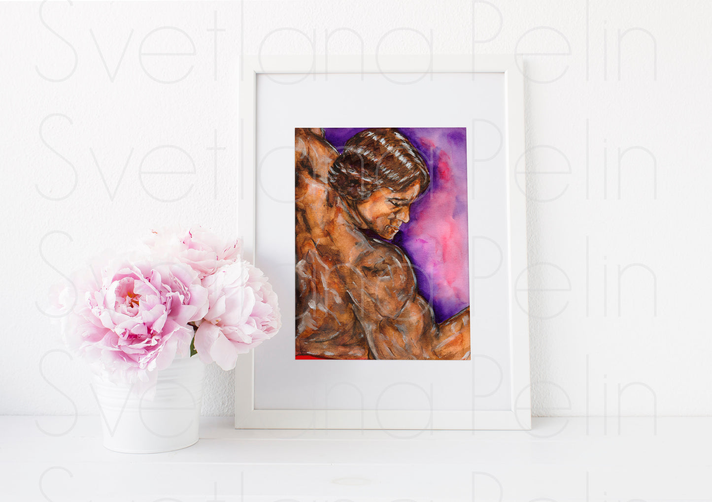 Arnold Schwarzenegger, ART PRINT Signed by Artist