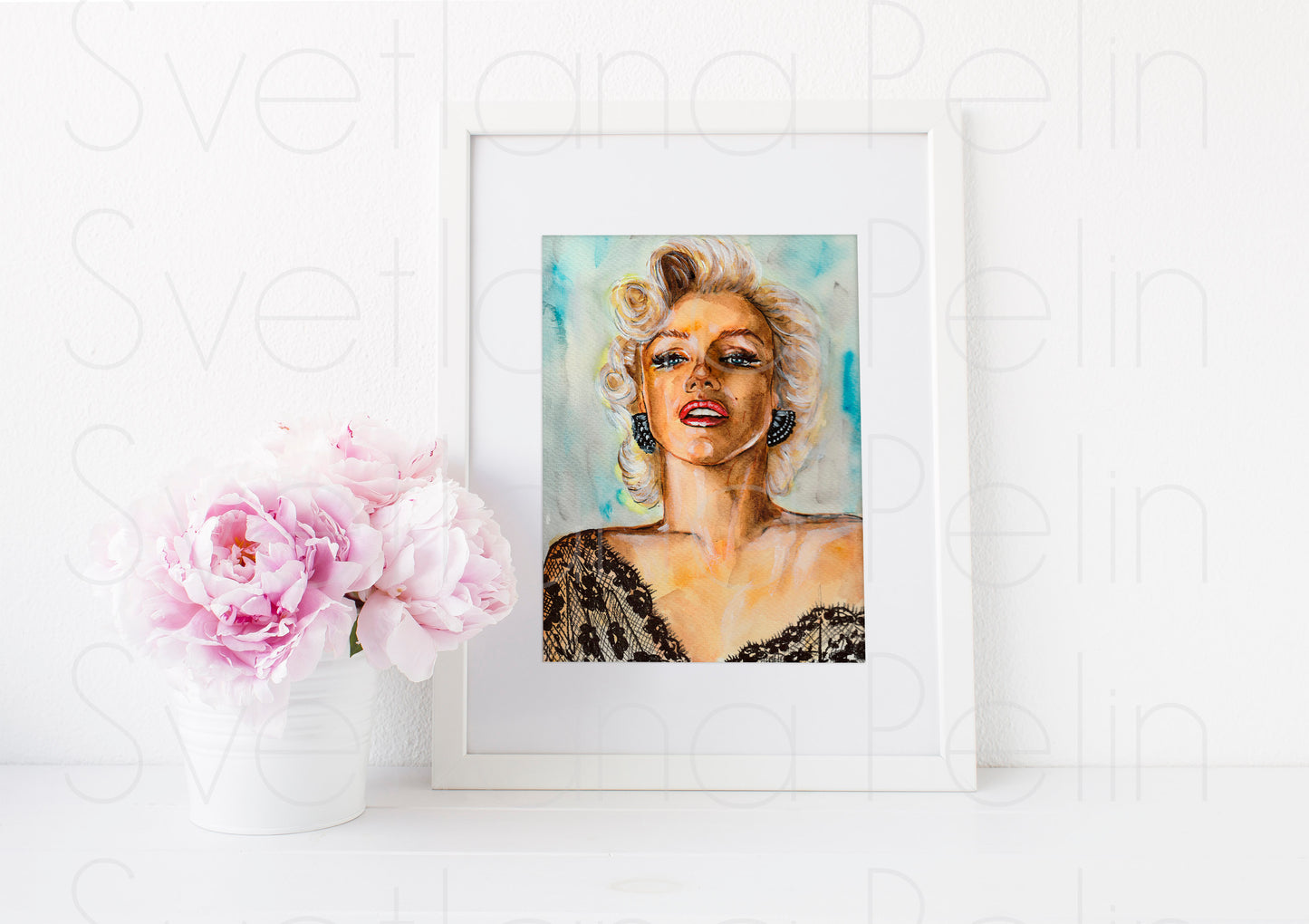 Marilyn Monroe, Ernest Bachrach, ART PRINT Signed by Artist