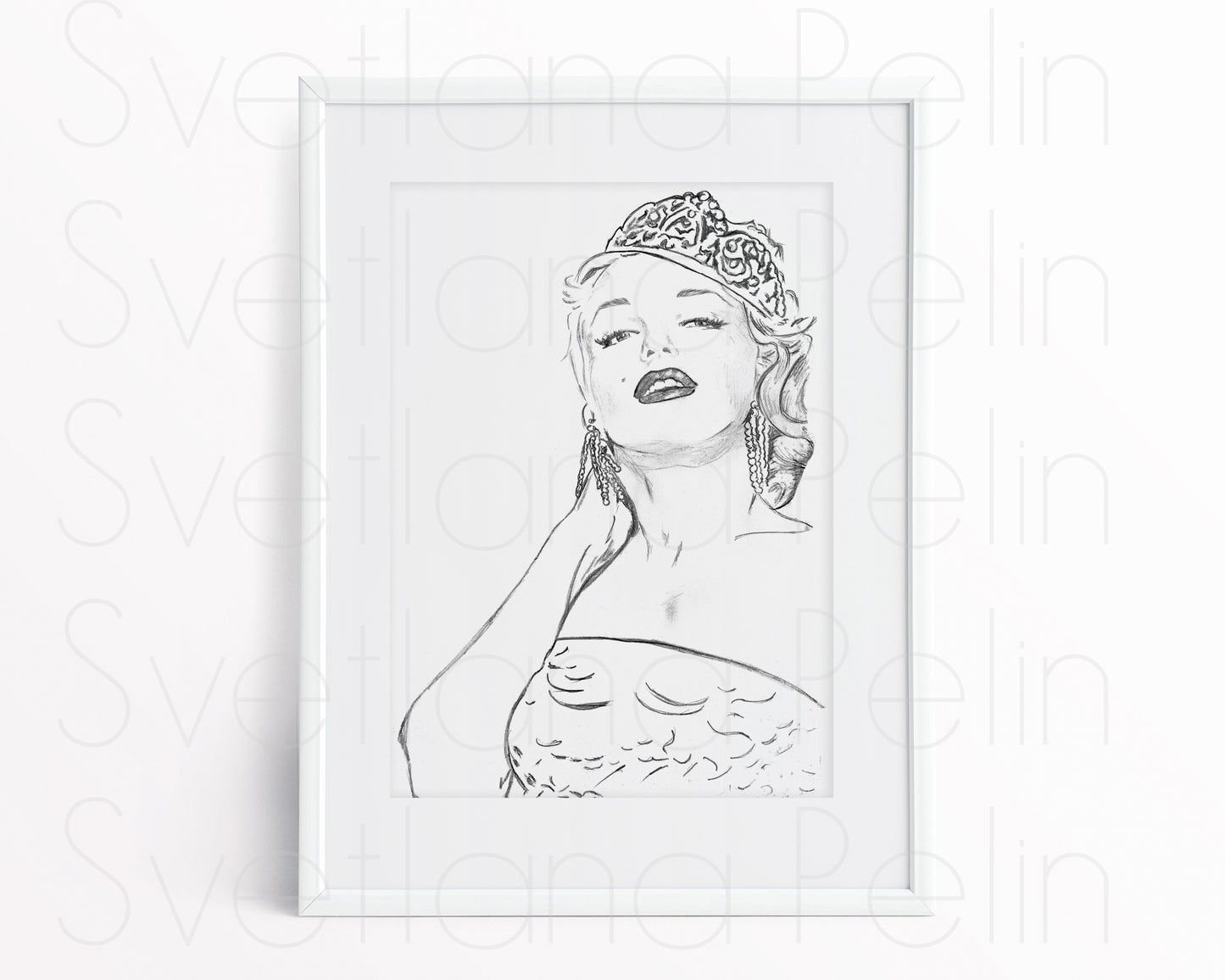 Marilyn Monroe, John Florea, Gentlemen Prefer Blondes, GPB, Printable Art, INSTANT DOWNLOAD