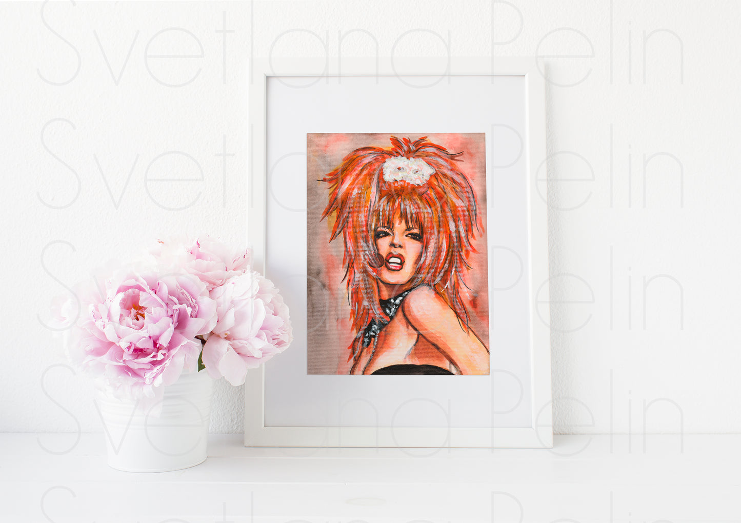 Mylene, ART PRINT Signed by Artist