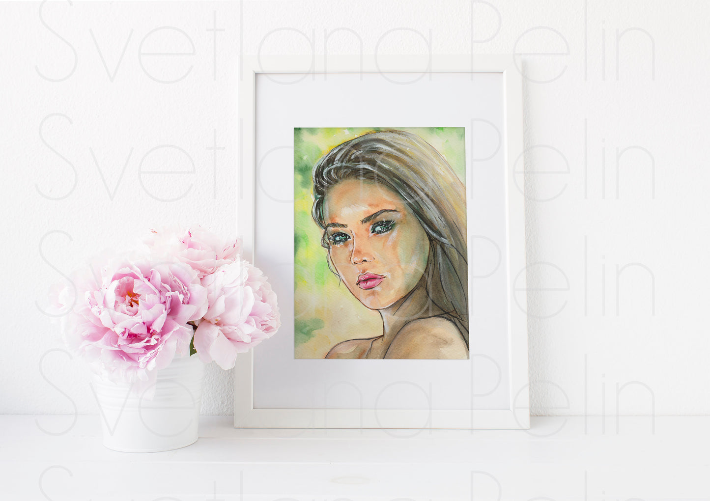 Ornella Muti, ART PRINT Signed by Artist