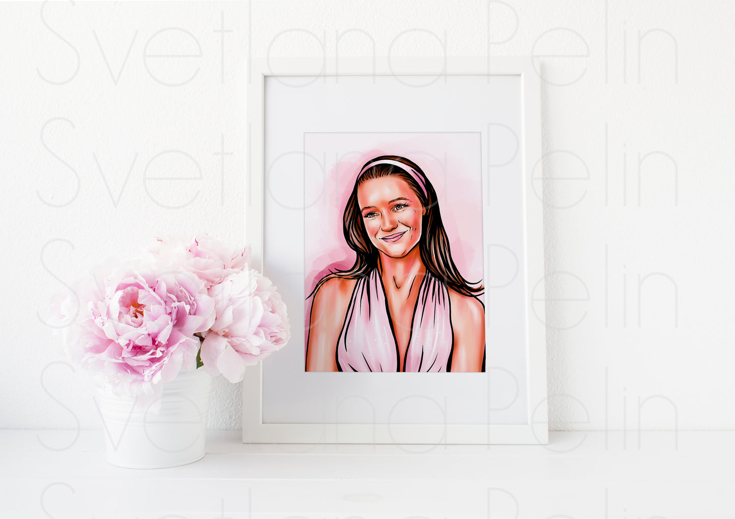 Kristin Davis, ART PRINT Signed by Artist