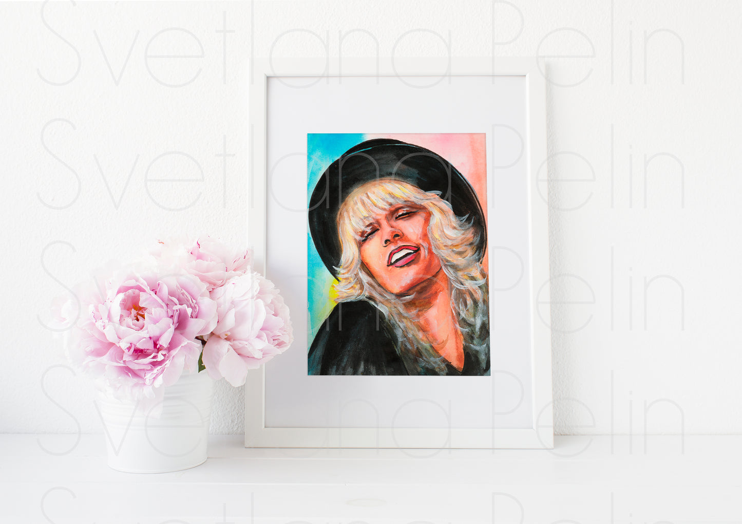 Stevie Nicks, ART PRINT Signed by Artist