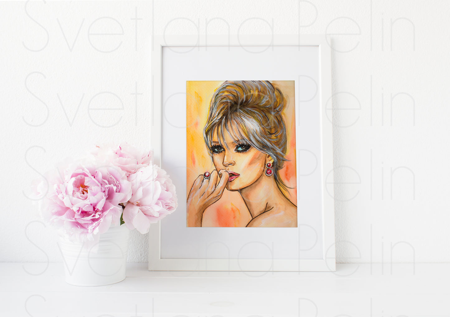 Kate Moss, ART PRINT Signed by Artist