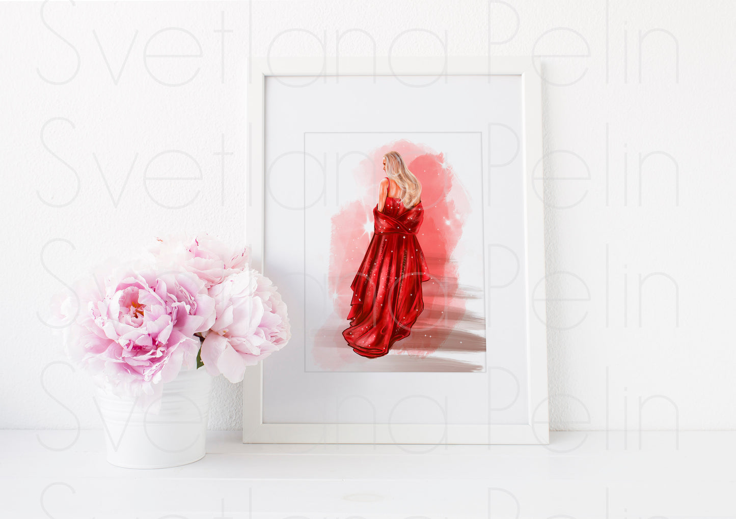 Jennifer Lawrence, ART PRINT Signed by Artist