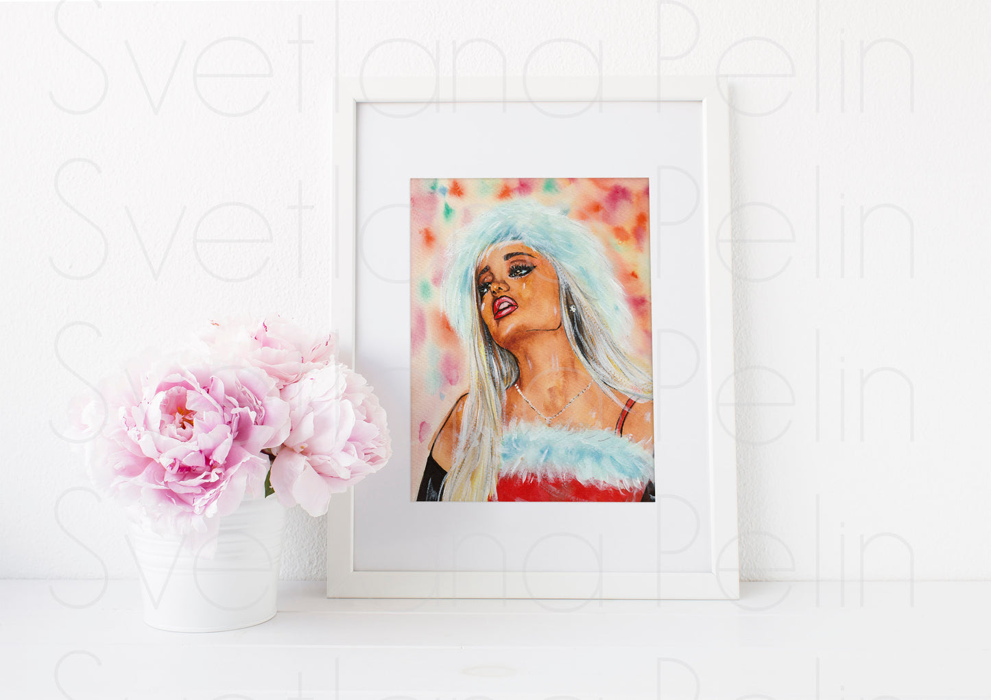 Ariana, ART PRINT Signed by Artist