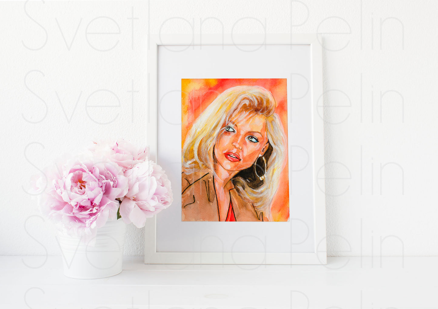 Michelle Pfeiffer, ART PRINT Signed by Artist