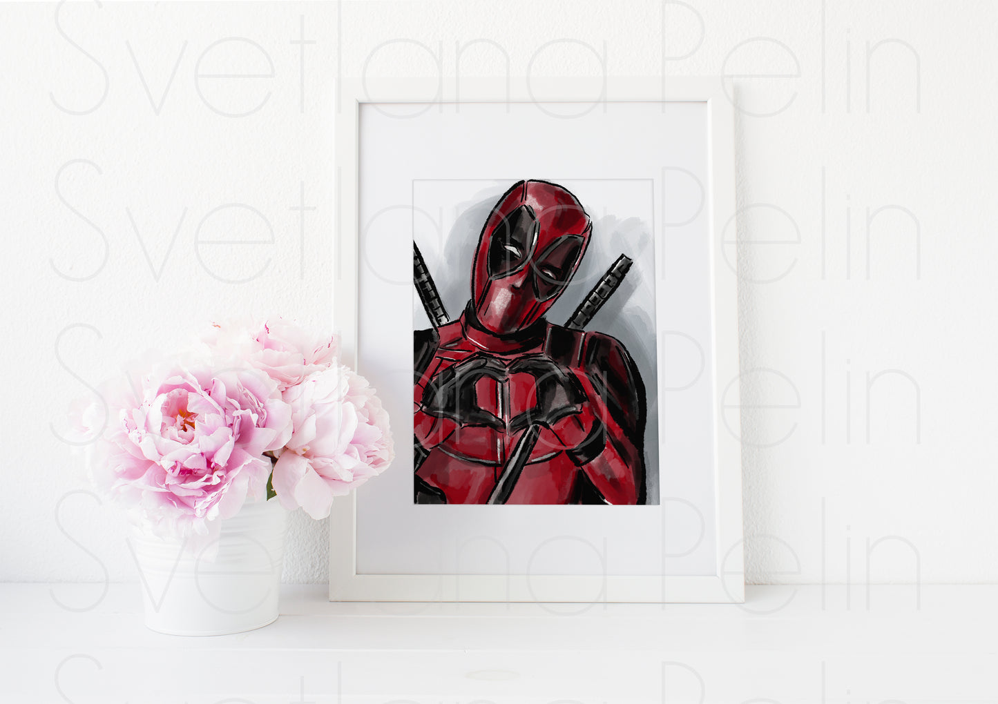 Ryan Reynolds, ART PRINT Signed by Artist