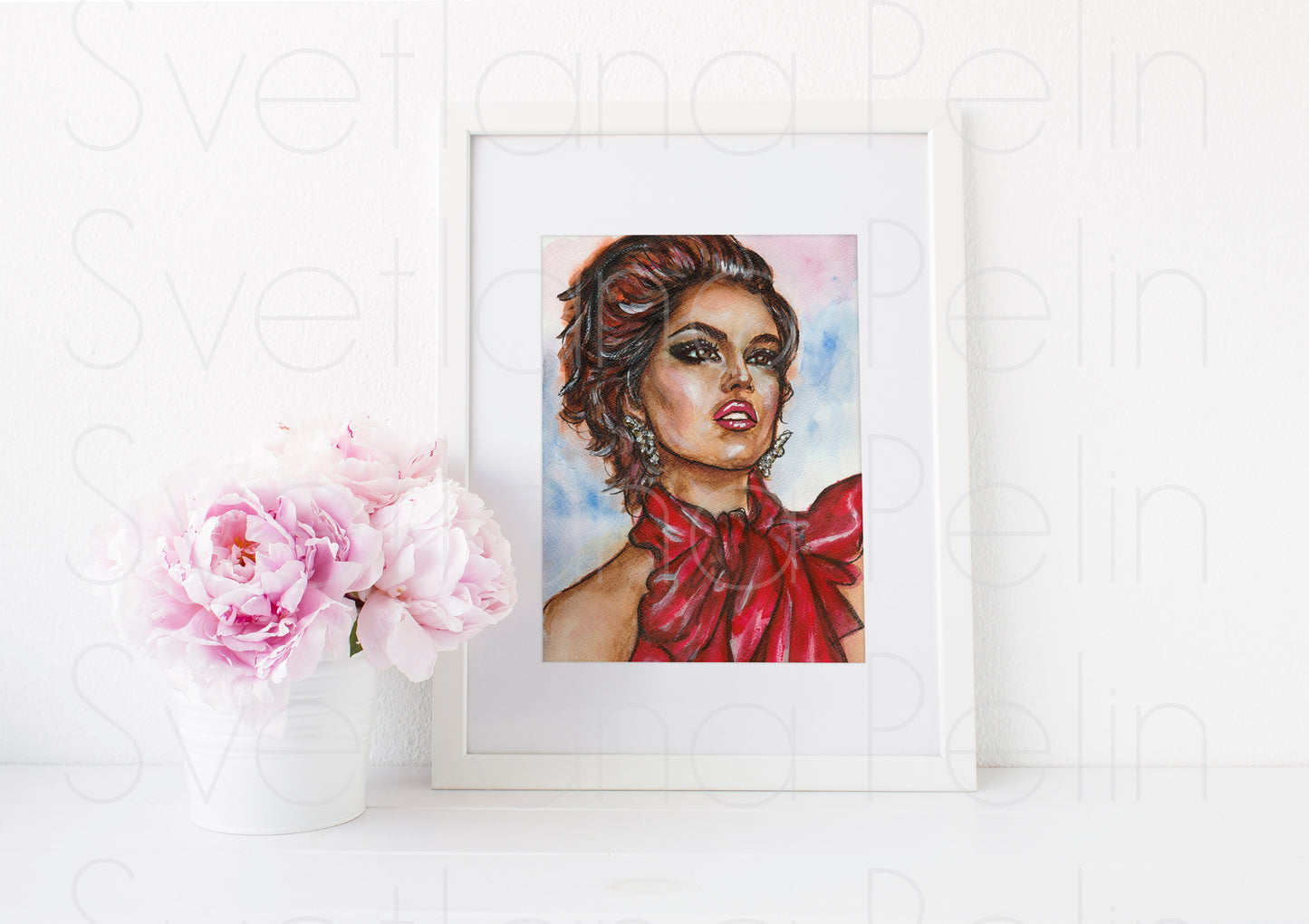 Kaia Gerber, ART PRINT Signed by Artist