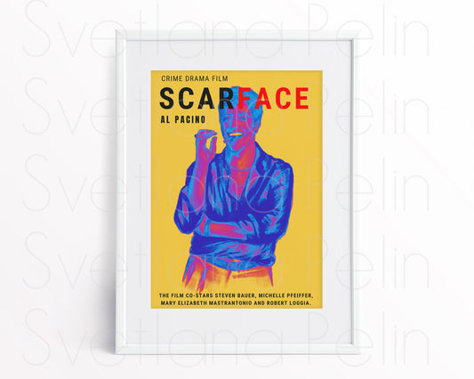 Al Pacino, Printable Art, INSTANT DOWNLOAD