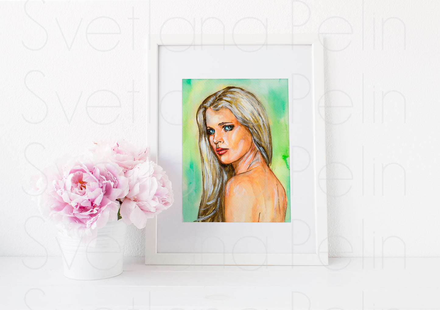 Kim Basinger, ART PRINT Signed by Artist