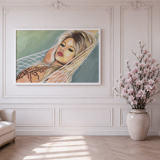 Brigitte Bardot | Framed Fine Art Print