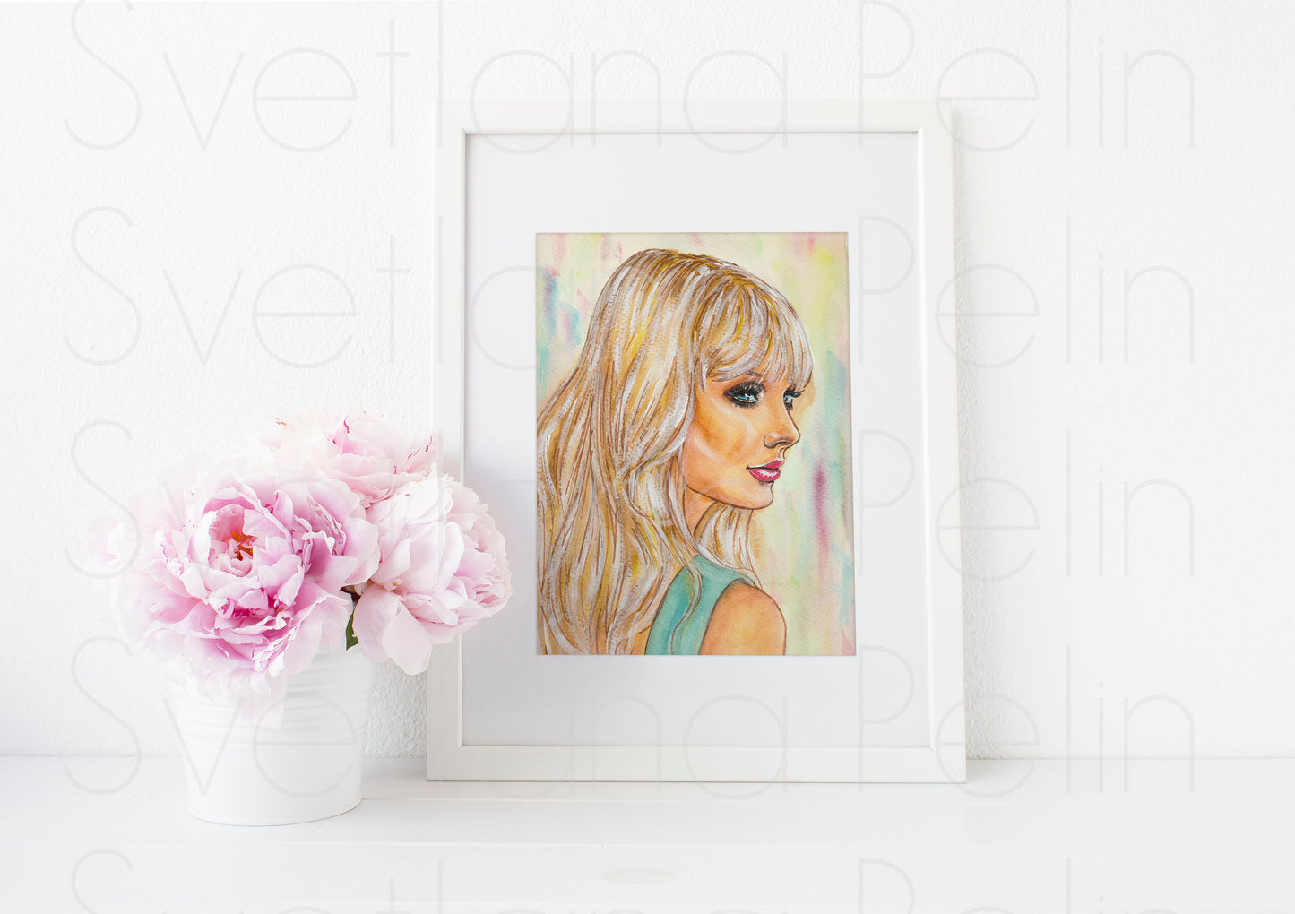 Taylor Swift, TS, ART PRINT Signed by Artist