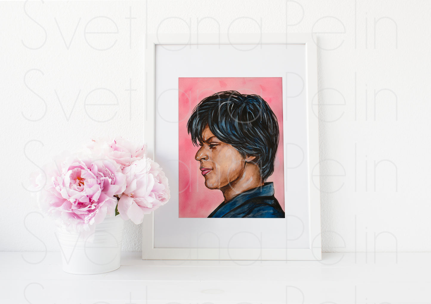 Shah Rukh Khan, ART PRINT Signed by Artist