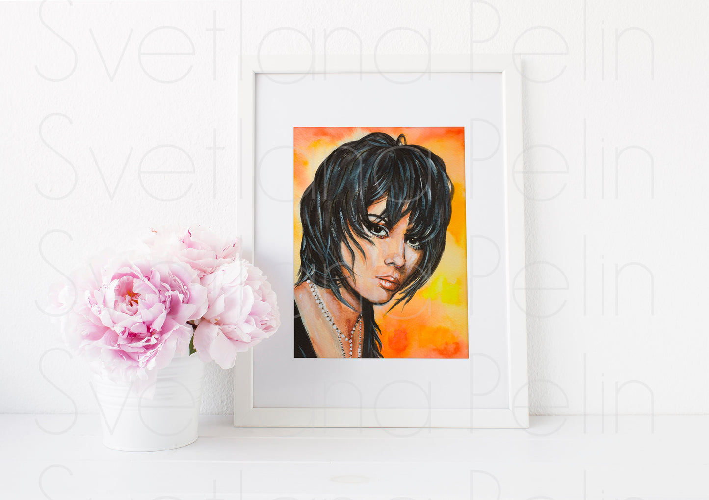 Joan Jett, ART PRINT Signed by Artist