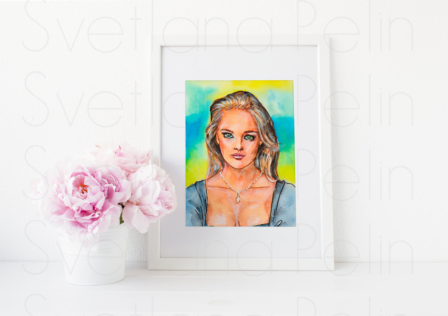 Vanessa Paradis, ART PRINT Signed by Artist