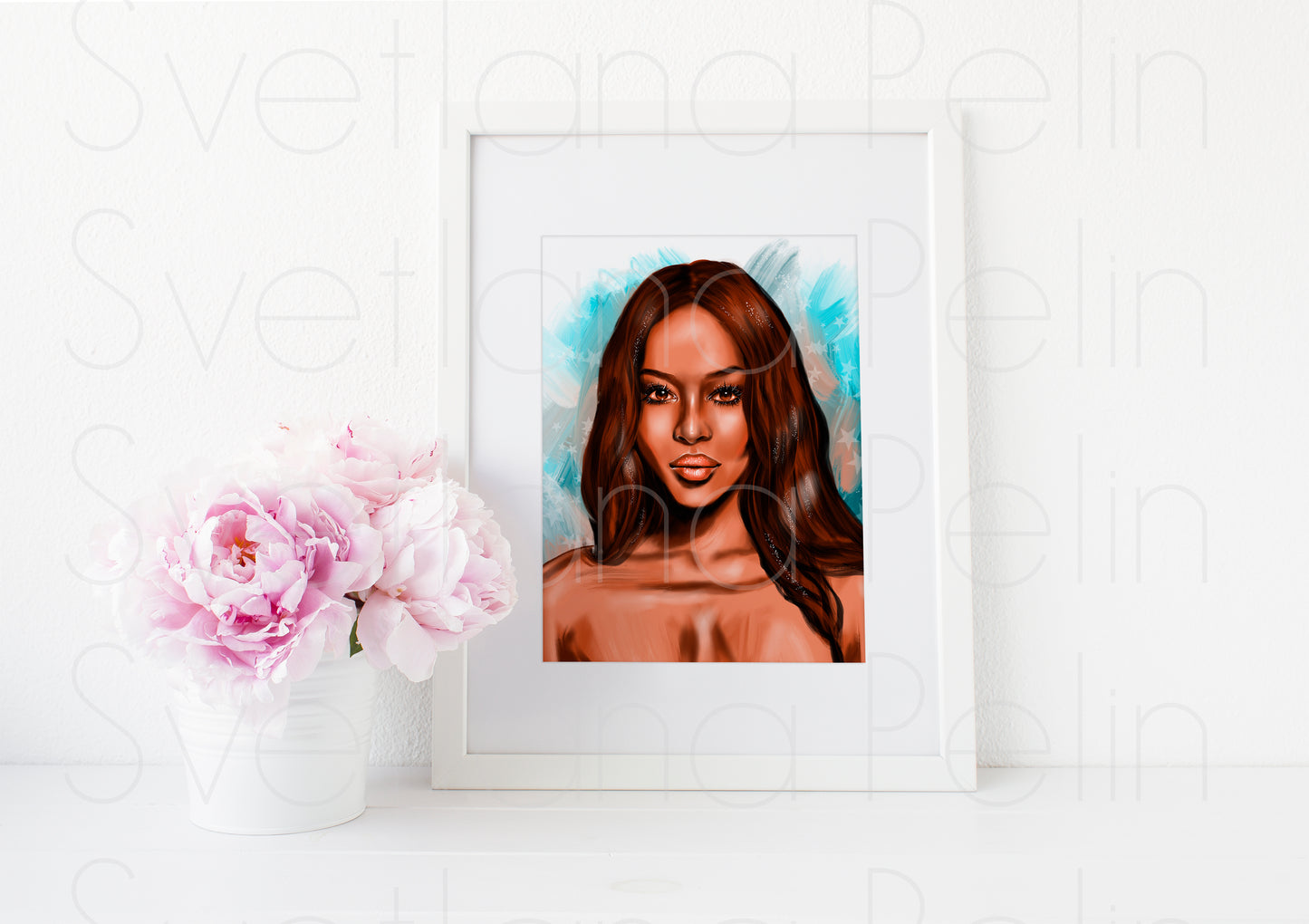 Naomi Campbell, ART PRINT Signed by Artist