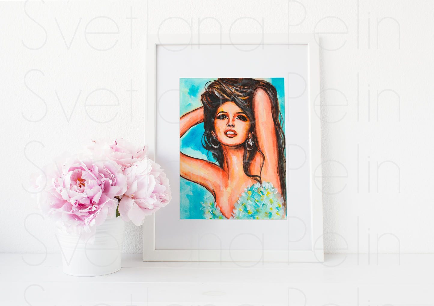 Thalía, ART PRINT Signed by Artist