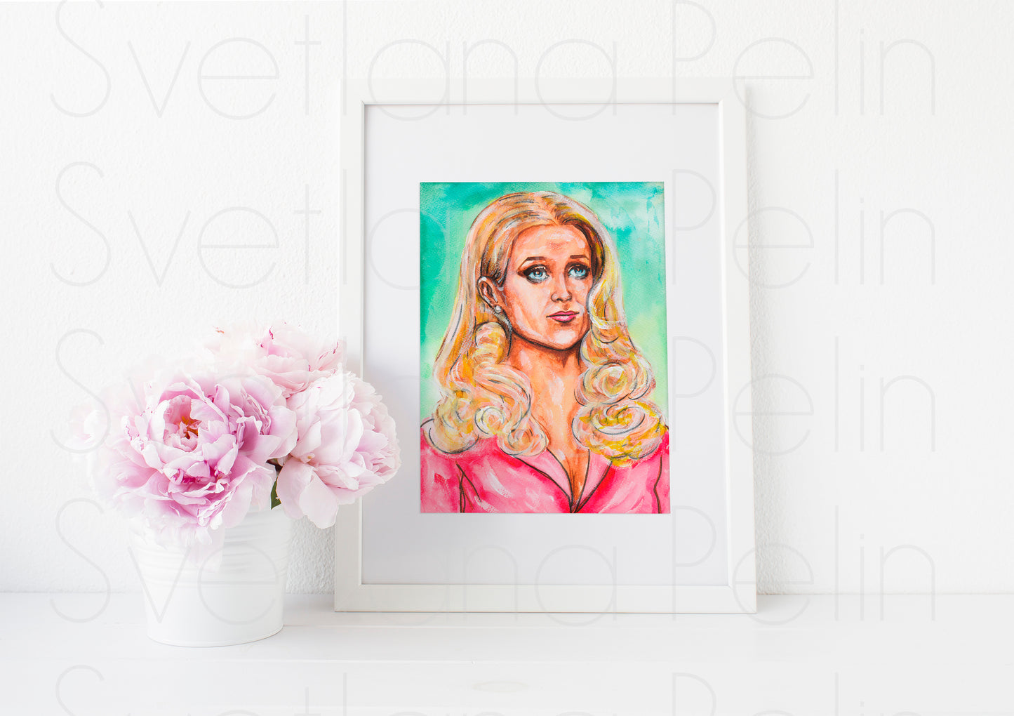 Reese Witherspoon, Elle Woods, Legally Blonde, ART PRINT Signed by Artist
