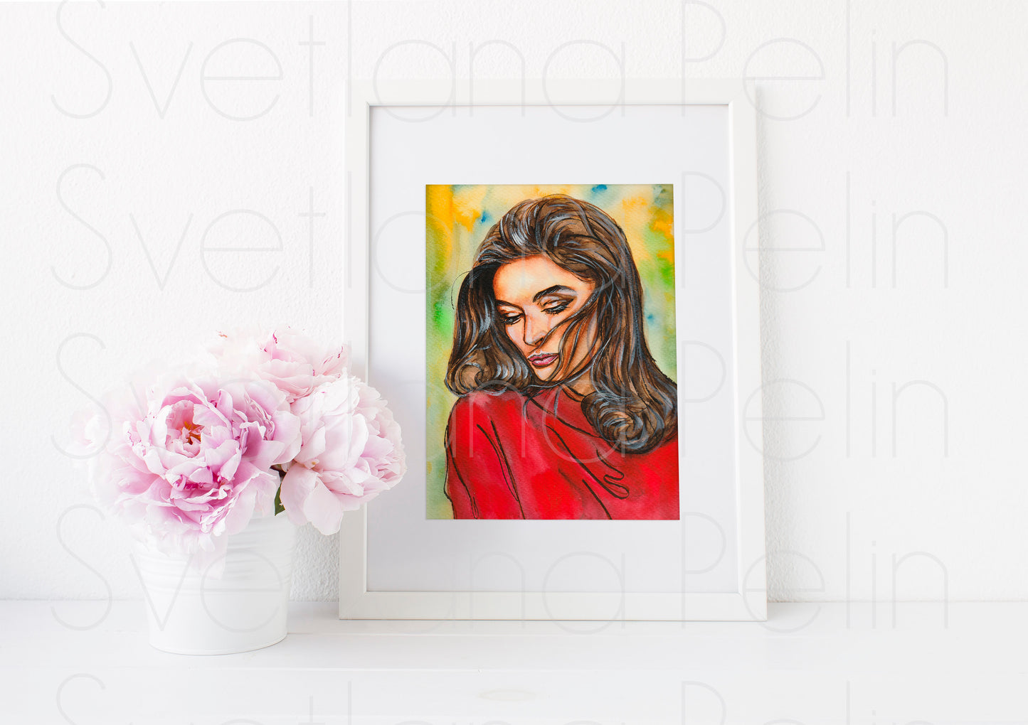 Anouk Aimée, ART PRINT Signed by Artist